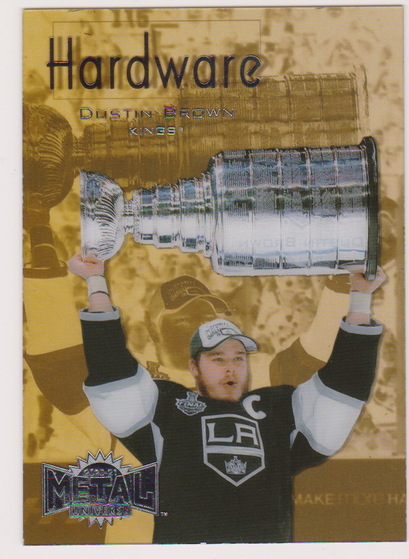 (image for) 2020-21 Metal Universe Championship Hardware #CH6 Dustin Brown
